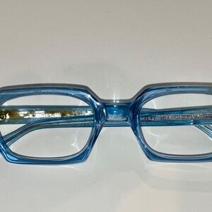 Baby Blue Frame Austria Lucite Vintage  Eyeglass Frame Never Worn